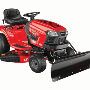 CRAFTSMAN Riding Lawn Mower with Snow Plow