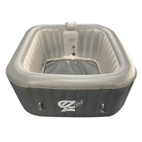 4-Seat Inflatable Pool Spa – Portable Hot Tub Spa with Light and Remote Control