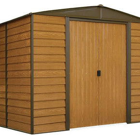 Arrow 10×8 Woodridge Metal Storage Shed Kit