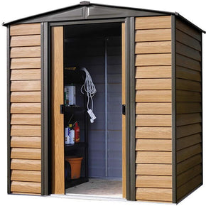 Arrow 6×5 Woodridge Metal Storage Shed Kit