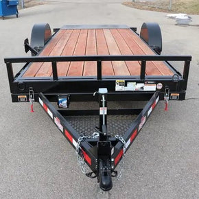 7 X 16 Interstate Full Bed Single Axle Tilt 7K Trailer