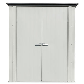 Arrow 5×3 Spacemaker Patio Shed Kit – Gray