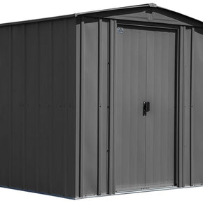 Arrow 6×5 Classic Steel Shed Kit – Charcoal