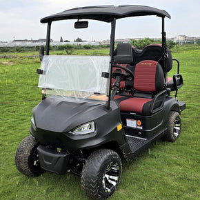48V Electric Golf Cart 4 Seater Renegade X Edition Utility Golf UTV – BLACK